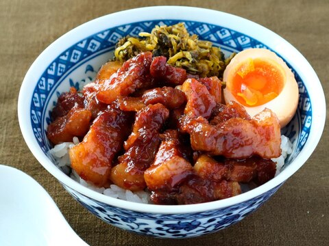 ルーローハン風丼